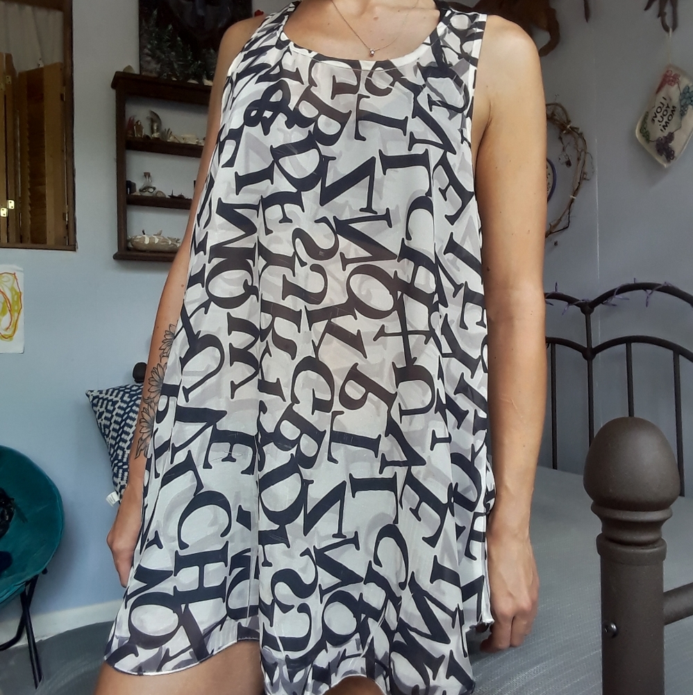 Sleeveless Shirt Dress